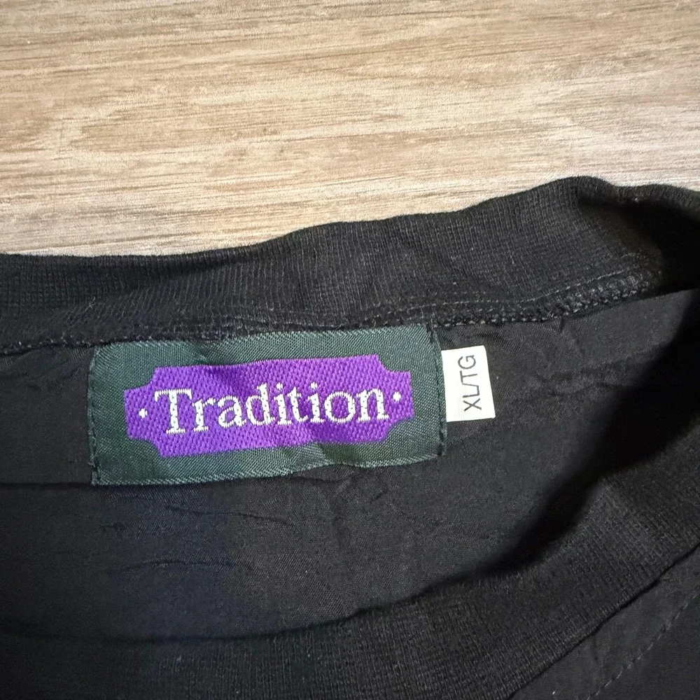 Tradition Mens Vintage Aurora Highlands Thieves Windbreaker Pullover Black XL